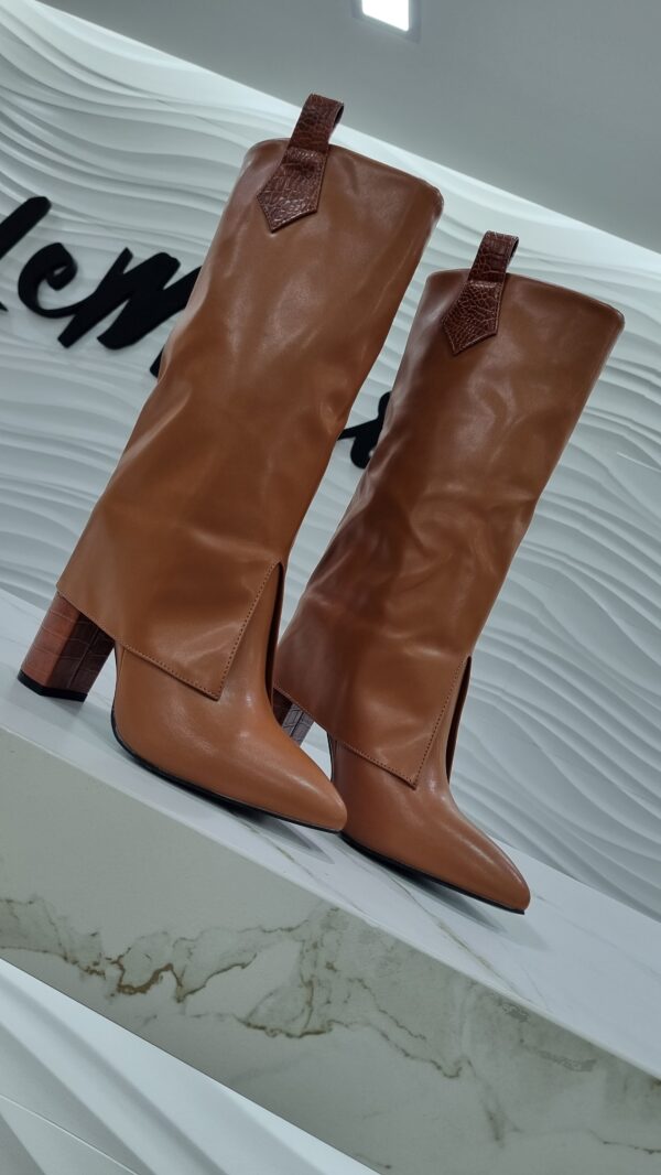 Botas Shein ecocuero