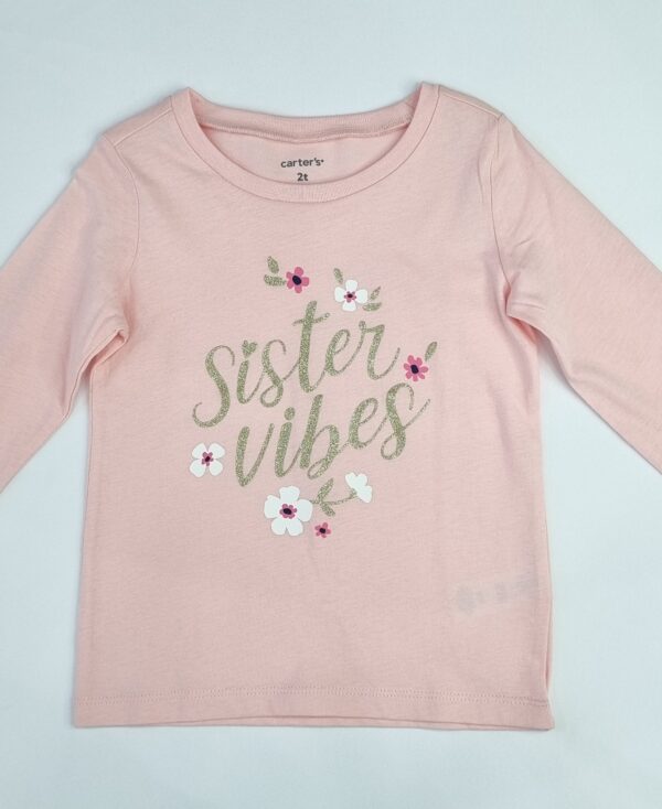 Remera Carter´s manga larga girl