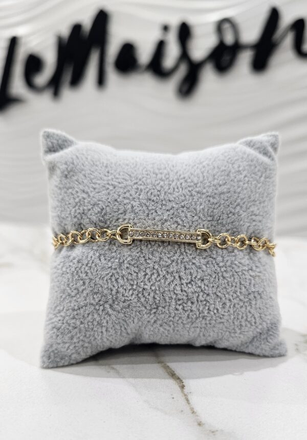 Pulsera Guess dije cristales