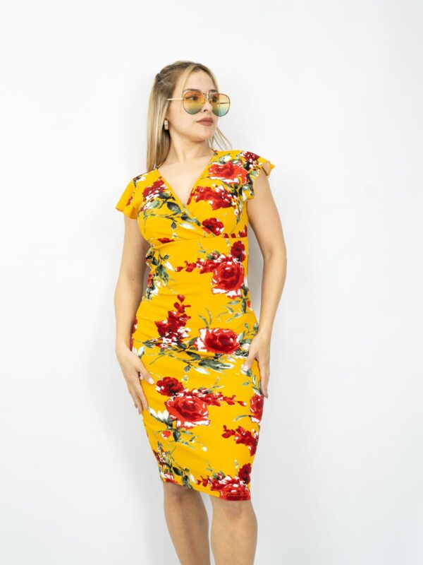 Vestido Shein elastizado estampado