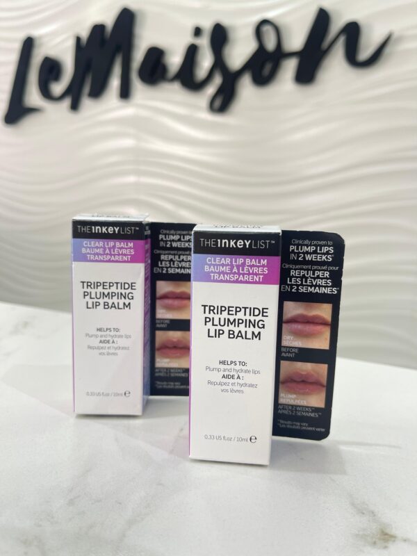 Lip balm tripeptide plumpling