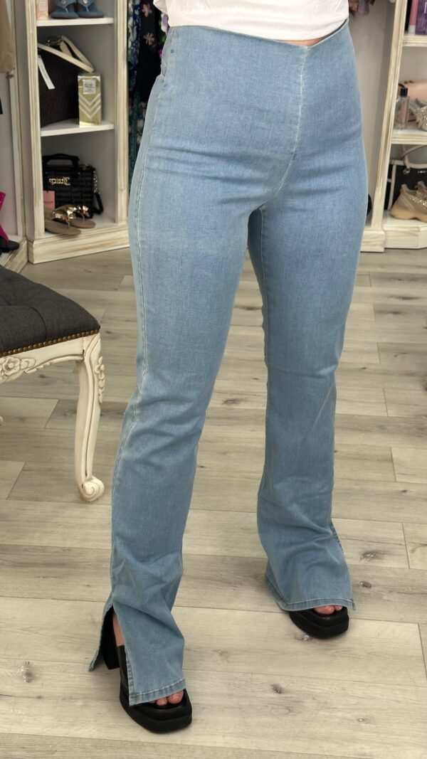 Legging Calzedonia jean oxford celeste