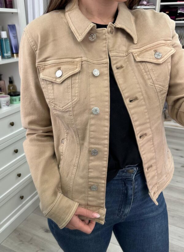 Campera Guess jean Alissana beige