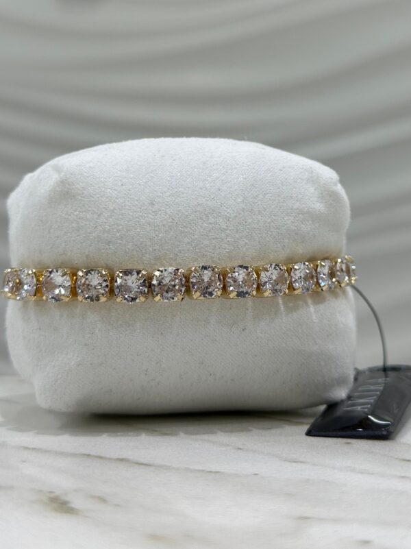 Pulsera Akira cristales cuadrados