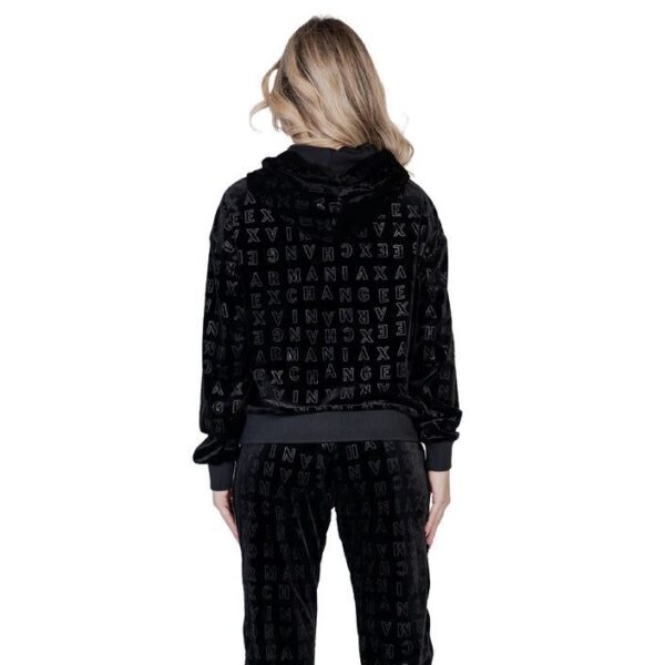 Buzo Armani Exchange negro plush - Imagen 2