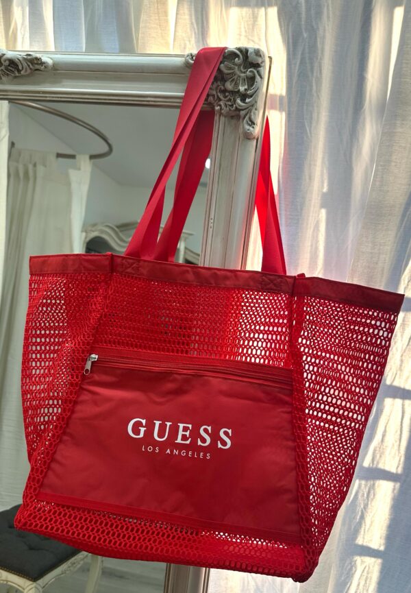 Bolso Guess rojo de red