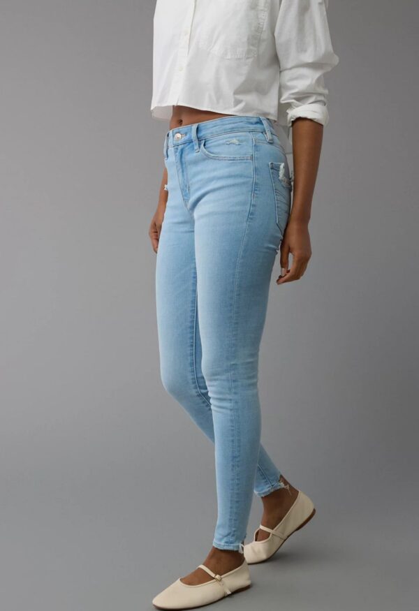 Jean American Eagle super elastizado con roturas - Imagen 3