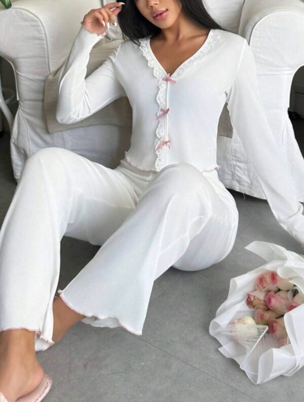 Pijama Shein de algodón largo