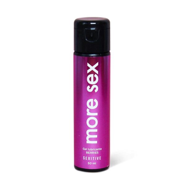 Gel lubricante íntimo saborizado More Sex berries