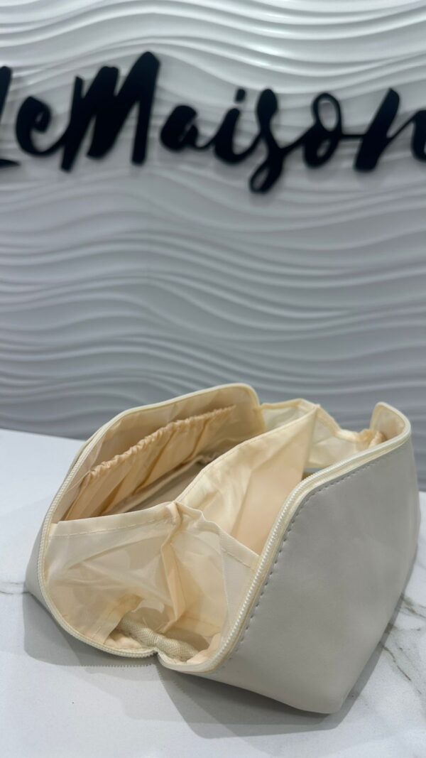 Beauty bag Shein rectangular con cierre entero - Imagen 2