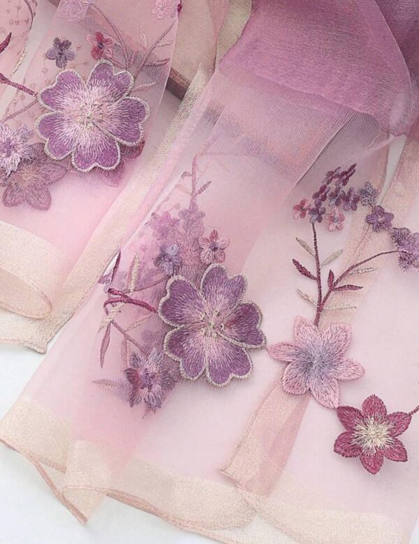 Pashmina Shein bordada - Imagen 3