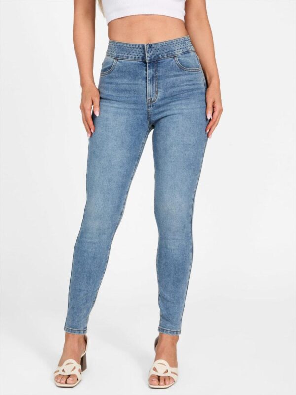 Jean Guess cintura con cristales