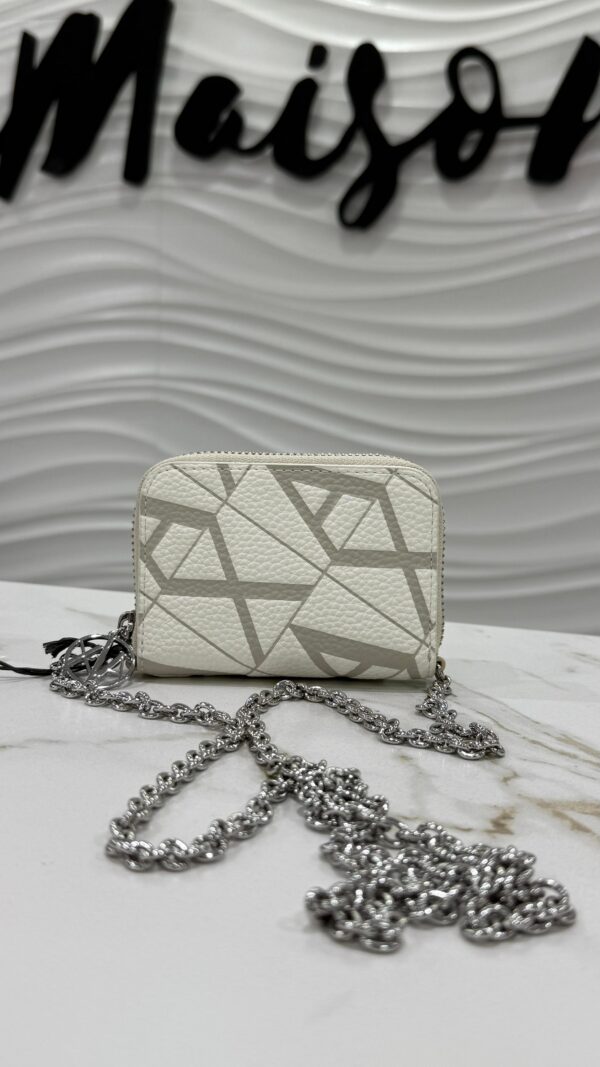 Billetera Armani Exchange small con cadena