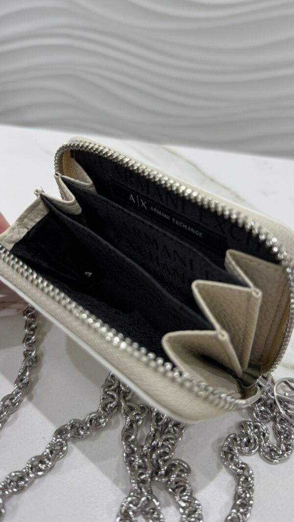 Billetera Armani Exchange small con cadena - Imagen 2