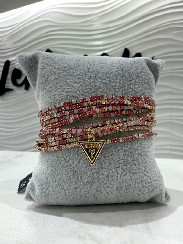 Pulsera/brazalete Guess varias pulseras de cristales
