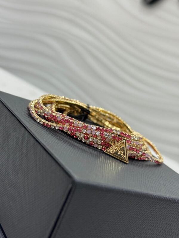 Pulsera/brazalete Guess varias pulseras de cristales - Imagen 2