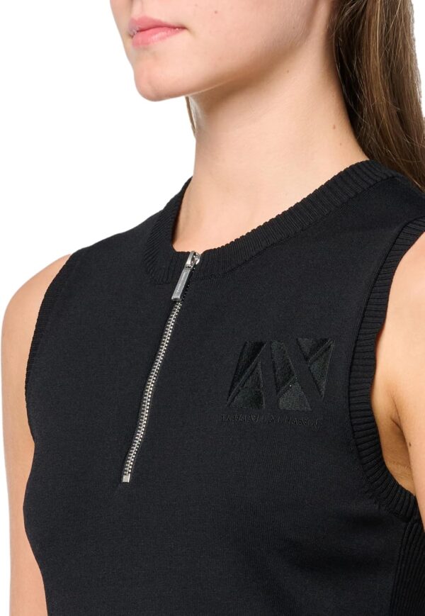 Chaleco Armani Exchange con cierre y escote redondo - Imagen 2